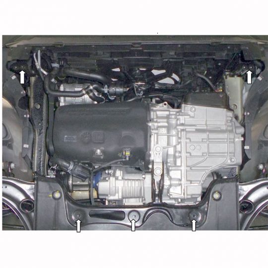 Kolchuga Защита двигателя, КПП и радиатора на Skoda Kodiaq '16- (сборка Украина) (ZiPoFlex-оцинковка) Kolchuga Защита двигателя, КПП и радиатора на Skoda Kodiaq '16- (сборка Украина) (ZiPoFlex-оцинковка)