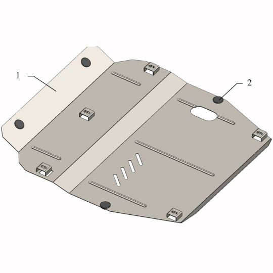 Kolchuga Защита двигателя, КПП и радиатора на Ssang Yong Korando III '10- (МКПП) (ZiPoFlex-оцинковка) Kolchuga Защита двигателя, КПП и радиатора на Ssang Yong Korando III '10- (МКПП) (ZiPoFlex-оцинковка)