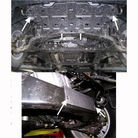 Kolchuga Защита двигателя, КПП, радиатора и раздатки на Ssang Yong Rexton I '06-12