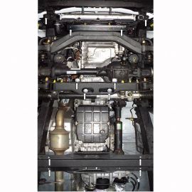 Kolchuga Защита двигателя, КПП, радиатора и раздатки на Ssang Yong Actyon Sports '05-