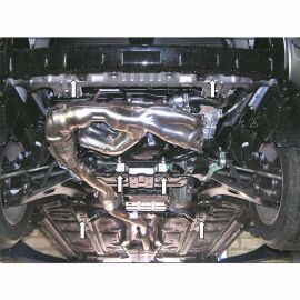 Kolchuga Защита двигателя, КПП и радиатора на Subaru Forester III '08-12 (V-2,0)