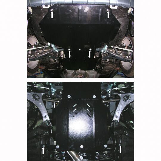 Kolchuga Защита двигателя, КПП и радиатора на Subaru Forester III '08-12 (V-2,5) Kolchuga Защита двигателя, КПП и радиатора на Subaru Forester III '08-12 (V-2,5)