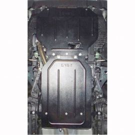 Kolchuga Защита двигателя, КПП и радиатора на Subaru Forester IV '12-18 (ZiPoFlex-оцинковка)