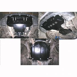 Kolchuga Защита двигателя, КПП, радиатора и раздатки на Subaru Legacy IV '03-09 (V-2,0 МКПП)