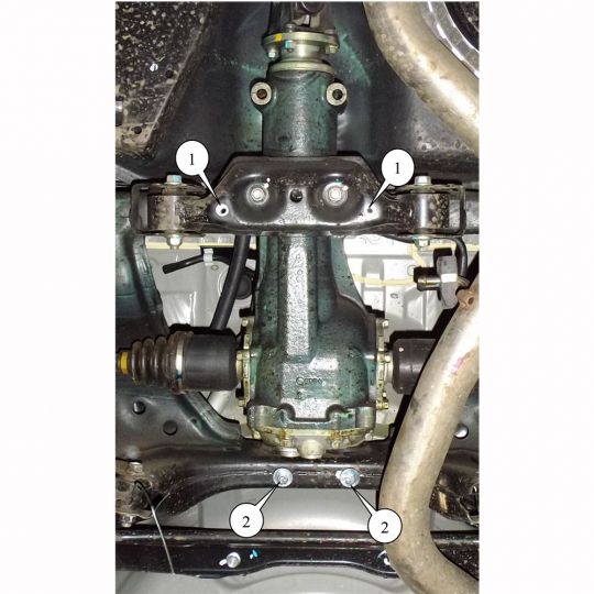 Kolchuga Защита заднего моста на Subaru Outback V '14- (ZiPoFlex-оцинковка) Kolchuga Защита заднего моста на Subaru Outback V '14- (ZiPoFlex-оцинковка)