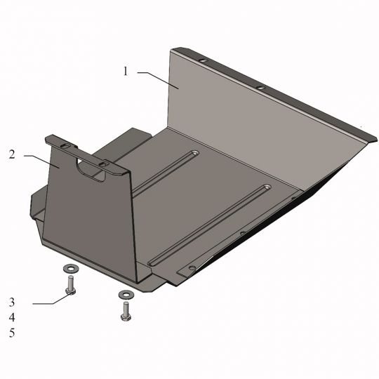 Kolchuga Защита бака на Suzuki Jimny JB '05-12 Kolchuga Защита бака на Suzuki Jimny JB '05-12