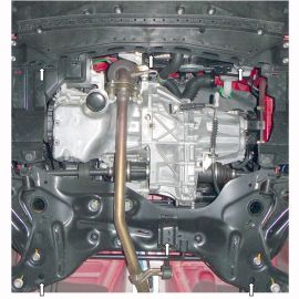 Kolchuga Защита двигателя и КПП на Suzuki Celerio '14-