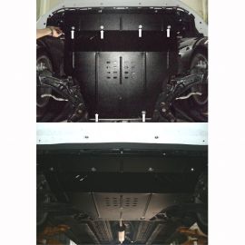Kolchuga Защита двигателя, КПП и радиатора на Suzuki Swift V '10-17 (ZiPoFlex-оцинковка)