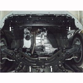 Kolchuga Защита двигателя, КПП и радиатора на Suzuki Swift V '10-17 (ZiPoFlex-оцинковка)
