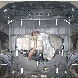 Kolchuga Защита двигателя, КПП и радиатора на Suzuki Vitara II '15-