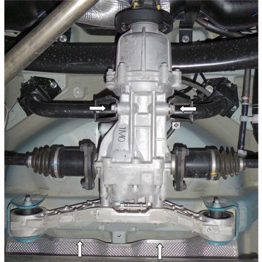 Kolchuga Защита заднего моста на Suzuki SX4 II '13- (ZiPoFlex-оцинковка) Kolchuga Защита заднего моста на Suzuki SX4 II '13- (ZiPoFlex-оцинковка)