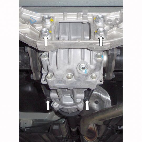 Kolchuga Защита заднего моста на Suzuki Vitara II '15- Kolchuga Защита заднего моста на Suzuki Vitara II '15-