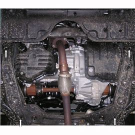 Kolchuga Защита двигателя и КПП на Toyota Camry XV30 '01-06 (V-2,5D)