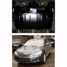 Kolchuga Защита двигателя и КПП на Toyota Camry XV40 '06-11 (ZiPoFlex-оцинковка)