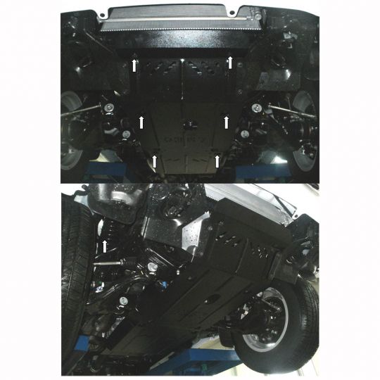 Kolchuga Защита двигателя и КПП на Toyota Hilux VII '04-