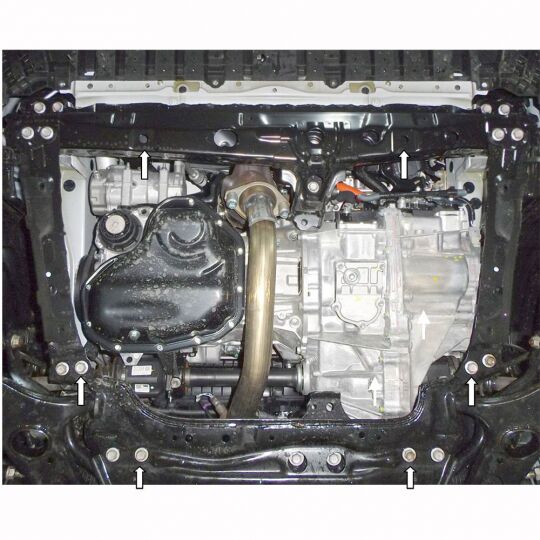 Kolchuga Защита двигателя и КПП на Toyota RAV4 IV '13- hybrid Kolchuga Защита двигателя и КПП на Toyota RAV4 IV '13- hybrid