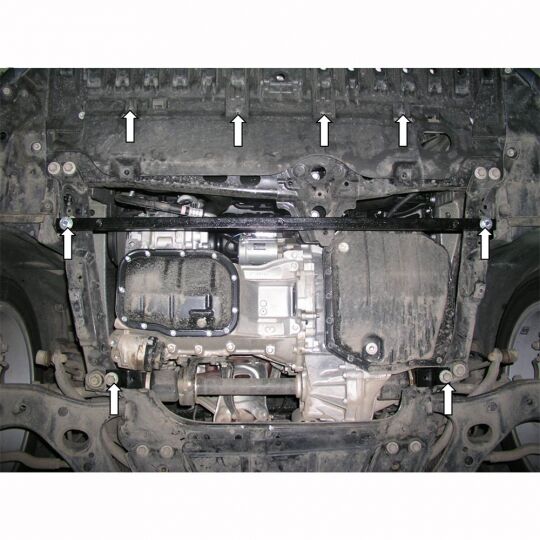 Kolchuga Защита двигателя, КПП и радиатора на Toyota Avensis III '09-18 Kolchuga Защита двигателя, КПП и радиатора на Toyota Avensis III '09-18