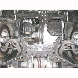 Kolchuga Защита двигателя, КПП и радиатора на Toyota Corolla (E14/E15) '06-12 (V-1,8)