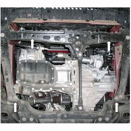 Kolchuga Защита двигателя, КПП и радиатора на Toyota Corolla (E14/E15) '06-12