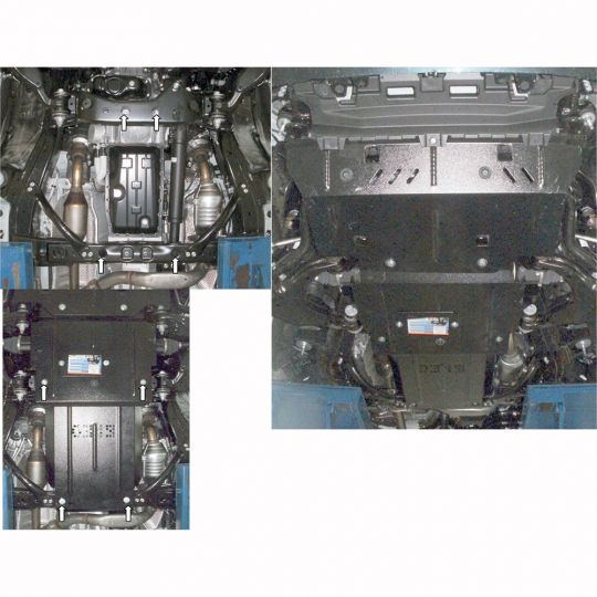 Kolchuga Защита двигателя, КПП и радиатора на Toyota Land Cruiser Prado 150 '09- (V-4,0) (ZiPoFlex-оцинковка) Kolchuga Защита двигателя, КПП и радиатора на Toyota Land Cruiser Prado 150 '09- (V-4,0) (ZiPoFlex-оцинковка)