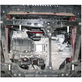 Kolchuga Защита двигателя, КПП и радиатора на Toyota Prius III '09-15