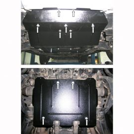 Kolchuga Защита двигателя, радиатора и редуктора на Toyota Land Cruiser 200 '07-