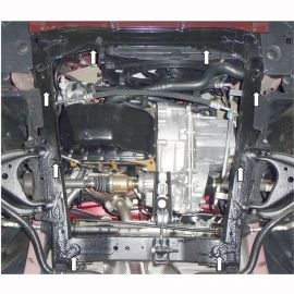 Kolchuga Защита двигателя, КПП и радиатора на Lada Largus '12-