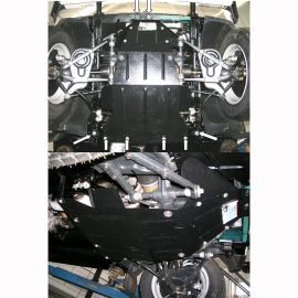 Kolchuga Защита двигателя, КПП и радиатора на ВАЗ Нива 2121 '77-94 (ZiPoFlex-оцинковка)