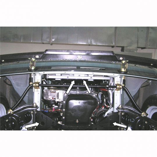 Kolchuga Защита двигателя и радиатора на ВАЗ 2104 '84-12