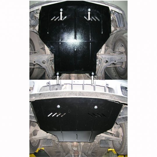 Kolchuga Защита двигателя, КПП и радиатора на Volkswagen Golf III '91-98 (МКПП с кондиционером)