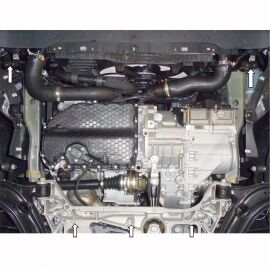 Kolchuga Защита двигателя, КПП и радиатора на Volkswagen Golf VII '12-