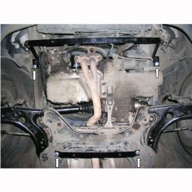 Kolchuga Защита двигателя, КПП и радиатора на Volkswagen New Beetle '98-10 (бензин)