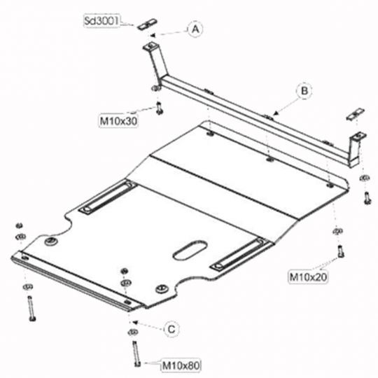 Kolchuga Защита двигателя, КПП и радиатора на Volkswagen Passat B4 '93-96 (МКПП)