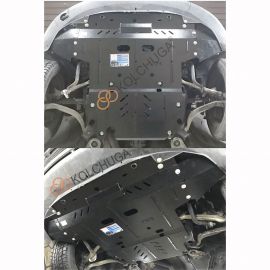 Kolchuga Защита двигателя, КПП и радиатора на Volkswagen Passat B5 '96-05 (ZiPoFlex-оцинковка)