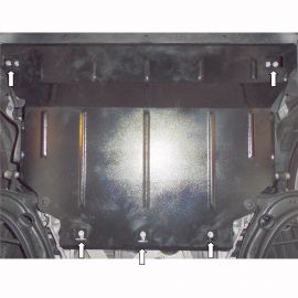 Kolchuga Защита двигателя, КПП и радиатора на Volkswagen Passat B8 '14-
