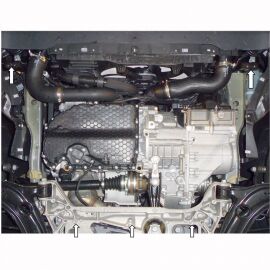 Kolchuga Защита двигателя, КПП и радиатора на Volkswagen Passat B8 '14-