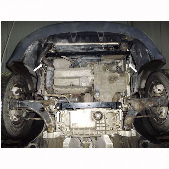 Kolchuga Защита двигателя, КПП и радиатора на Volkswagen Touran I '03-10 (с электроусилителем) (ZiPoFlex-оцинковка) Kolchuga Защита двигателя, КПП и радиатора на Volkswagen Touran I '03-10 (с электроусилителем) (ZiPoFlex-оцинковка)