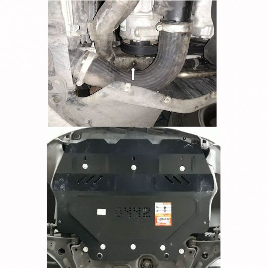 Kolchuga Защита двигателя, КПП и радиатора на Volkswagen Touran I '10-15 (ZiPoFlex-оцинковка) Kolchuga Защита двигателя, КПП и радиатора на Volkswagen Touran I '10-15 (ZiPoFlex-оцинковка)