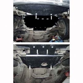 Kolchuga Защита двигателя, КПП и радиатора на Volvo 960 '90-98