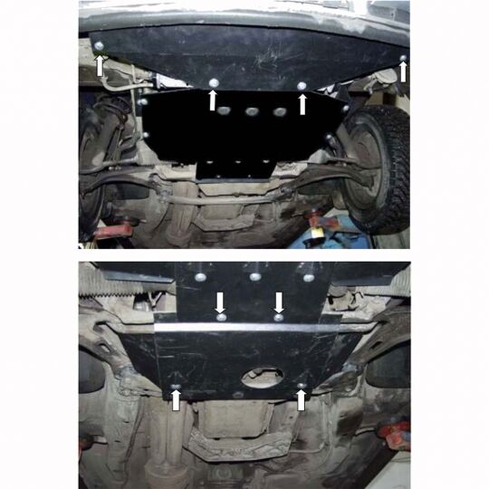 Kolchuga Защита двигателя, КПП и радиатора на Volvo S90 I '97-98 Kolchuga Защита двигателя, КПП и радиатора на Volvo S90 I '97-98