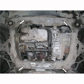 Kolchuga Защита двигателя, КПП и радиатора на Volvo V70 II '00-07