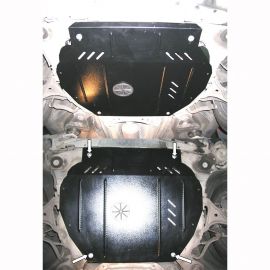 Kolchuga Защита двигателя, КПП и радиатора на Volvo XC70 P24 '07- (АКПП)