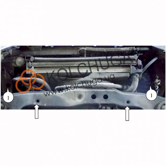 Kolchuga Защита радиатора на Volvo S80 (TS) I '98-06 Kolchuga Защита радиатора на Volvo S80 (TS) I '98-06