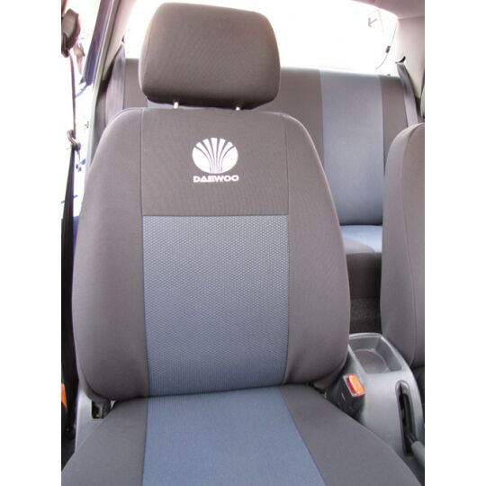 Чехлы в салон модельные для ЗАЗ Lanos '97- [подголовники] стандарт (комплект)