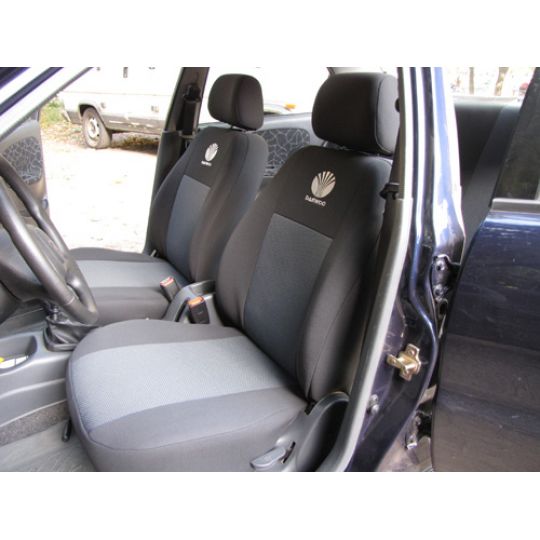 Чехлы в салон модельные для ЗАЗ Lanos '97- [горбы] стандарт (комплект)