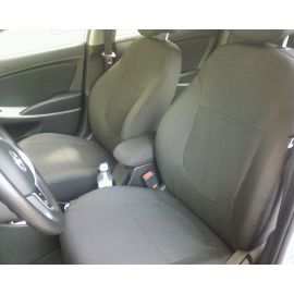 Чехлы в салон модельные для Hyundai Accent IV '11-17 [цельный] стандарт (комплект)