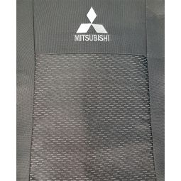 Чехлы в салон модельные для Mitsubishi Lancer X '07- (V-2,0) стандарт (комплект)