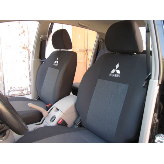 Чехлы в салон модельные для Mitsubishi L200 IV '06-15 стандарт (комплект)