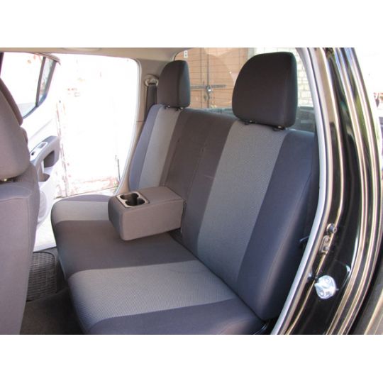 Чехлы в салон модельные для Mitsubishi L200 IV '06-15 стандарт (комплект)