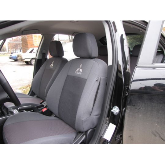 Чехлы в салон модельные для Mitsubishi Lancer Sportback X '08- стандарт (комплект)